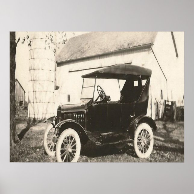 Model T Photo Poster (Front)