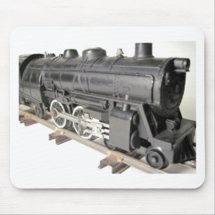 Model Train Engine Mouse Mat