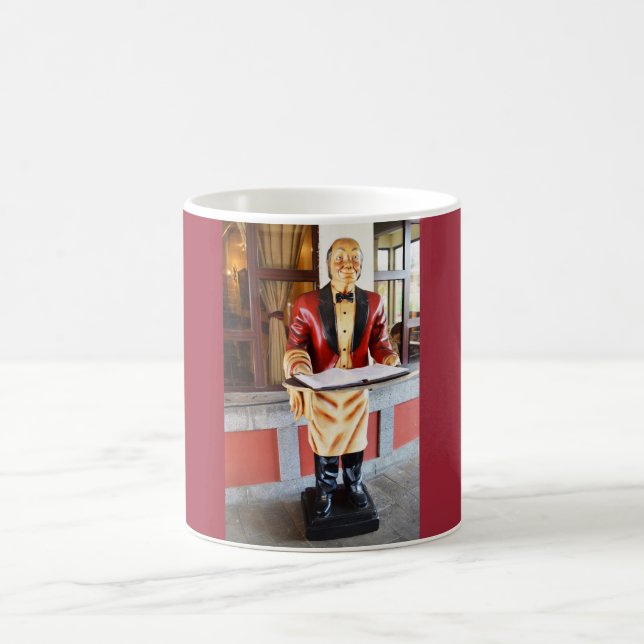 Model waiter coffee mug (Center)