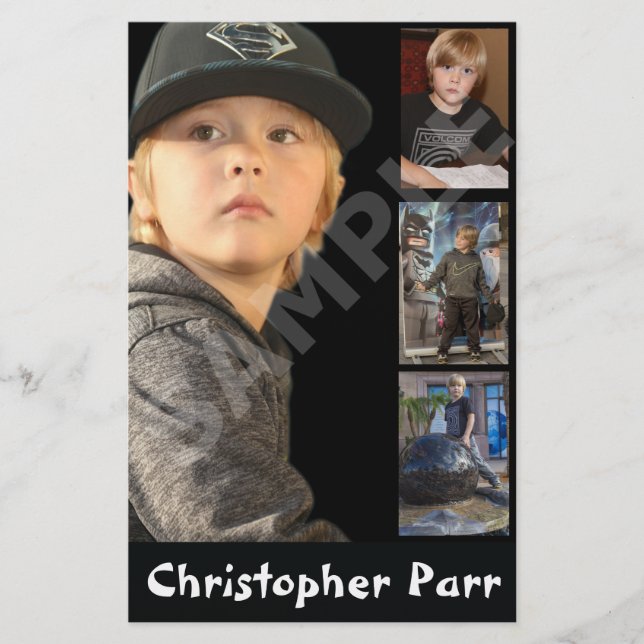 Modelling/Acting Mini Zed/Comp Card Postcard (Front)