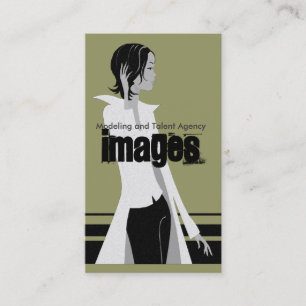 Modelling and Talent Agency Business Cards
