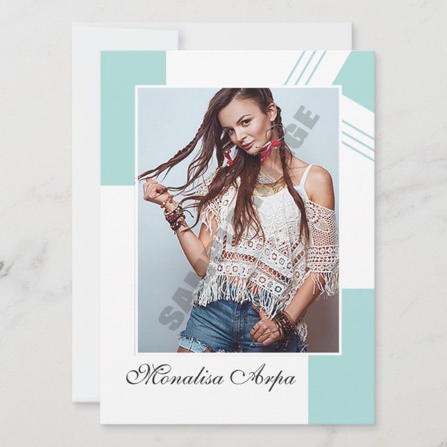 Modelling Comp Card (Front)