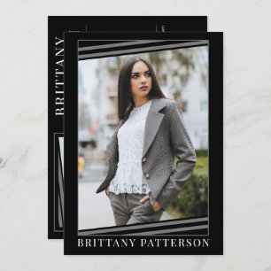 Modelling Comp Card   2 Photo 2 Sided 5x7