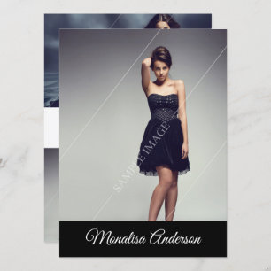 Modelling Comp Card / Zed Card