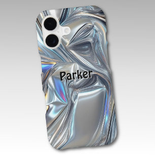 Models 11 - 17, Iridescent Chrome Metallic Pattern