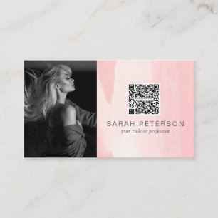 Models actress performance stylish abstract photo  business card