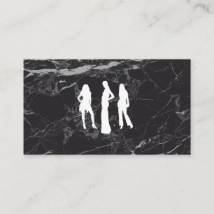 Models   Black Marble Business Card