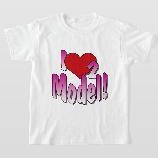 Models T-shirt (Laydown)