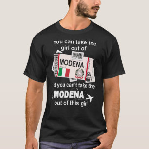 Modena Boarding Pass Modena Girl Modena T-Shirt