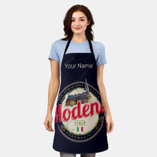 Modena Emilia-Romagna Balsamic Italy Souvenir Apron