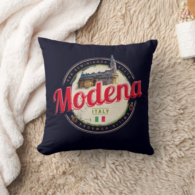 Modena Emilia-Romagna Balsamic Italy Souvenir Cushion (Blanket)