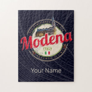 Modena Emilia-Romagna Balsamic Italy Souvenir Jigsaw Puzzle