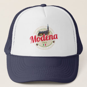 Modena Emilia-Romagna Balsamic Italy Souvenir Trucker Hat