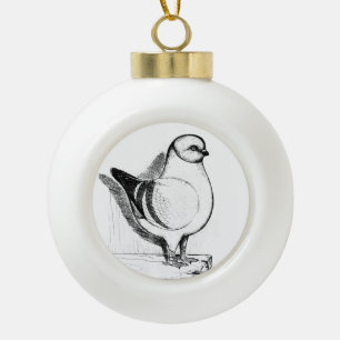 Modena Gazzi 1978 Ceramic Ball Christmas Ornament