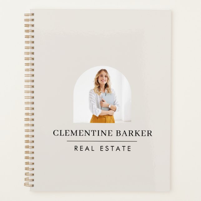 Moder arch photo Business Branding Planner (Front)