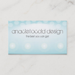 moder lights tech circles bussiness card