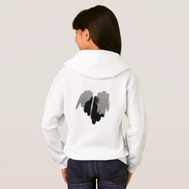 Moderate Graffiti Sprayed Heart Frame (Back Full)