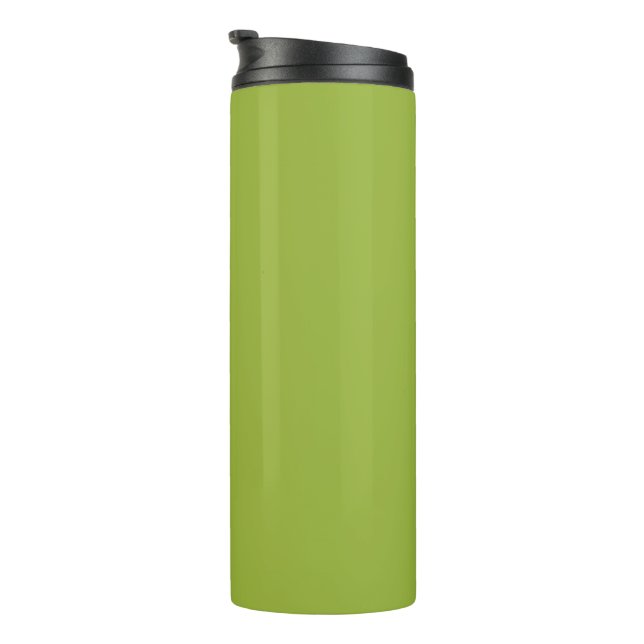  Moderate lime green (solid colour) yellow- green Thermal Tumbler (Rotated Right)