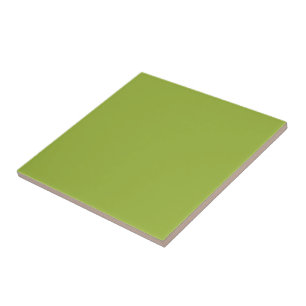 Moderate lime green (solid colour) yellow- green Tile