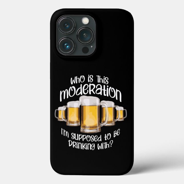 Moderation (in drinking) Case-Mate iPhone case (Back)