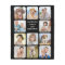 Modern 11 Photo Collage Personalised Black