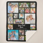 Modern 19 Photo Collage Personalised Custom Colour