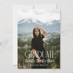 Modern 2023 graduate announcement