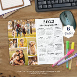 Modern 2025 Calendar 6 Photo Collage Personalised Mouse Mat<br><div class="desc">Create a photo collage mouse pad utilising this easy-to-upload photo collage template featuring 6 pictures in various shapes and sizes, both horizontal and vertical to accommodate a wide variety of photo subjects and a 2025 year-at-at-glance calendar. Personalise with a family name, individual name, monogram or other custom text shown in...</div>