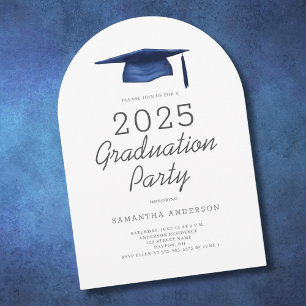 Modern 2025 Graduation Party  Invitation