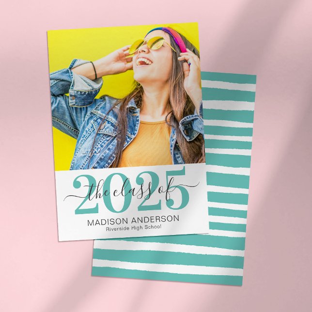 Modern 2025 Photo Graduation Invitation (Creator Uploaded)