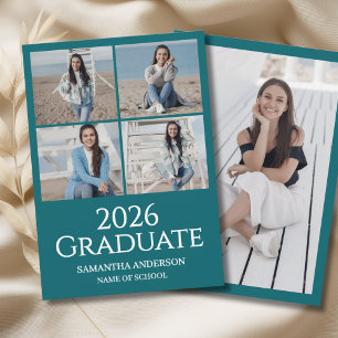 Modern 2026 Graduation Photo Announcement