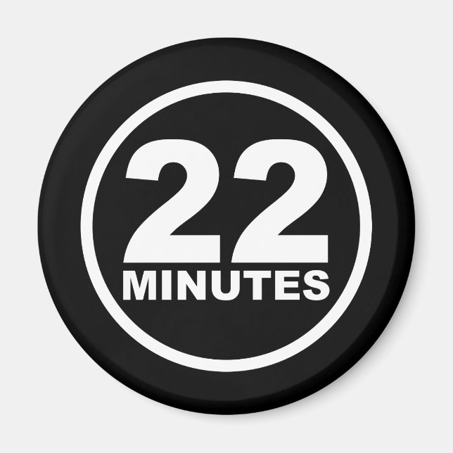 Modern - 22 Minutes Magnet (Front)