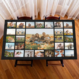 Modern 27 Photo Collage Tablecloth