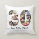Modern 30 Number Photo Collage Custom Greeting Cushion<br><div class="desc">Display your favourite pictures into a number collage! Makes a perfect anniversary or birthday present for a loved one.
Photography © Storytree Studios,  Stanford,  CA</div>