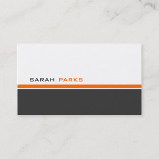 Modern 3 Colour B Business Card