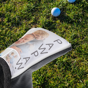 Modern 3 Photo Pawpaw Golf Head Cover