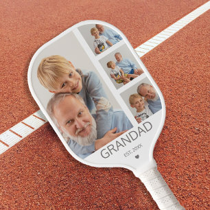 Modern 3 Photo Pickleball Paddle