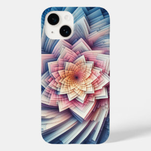 Modern 3D Layered Paper Phone Case - Pastel Geomet
