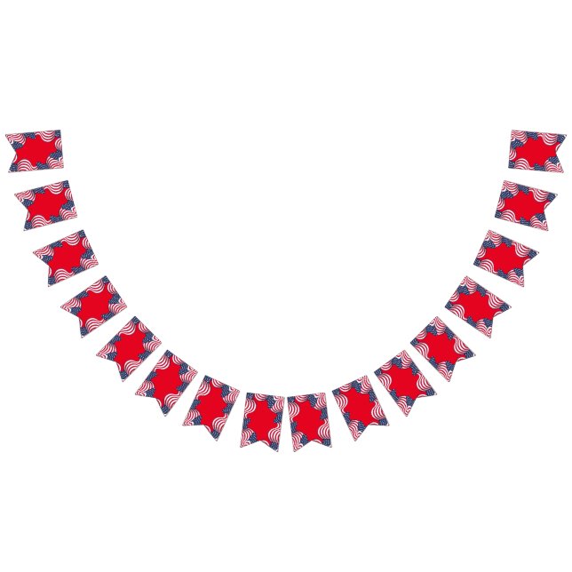 Modern 4th of july Patriotic American USA Flag (All)