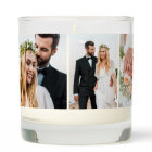 Modern 5 Photo Collage Wedding Keepsake