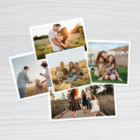 Modern 5 Photo Custom Photo Collage