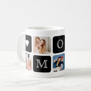 Modern 5-Photo "Mum" Mug