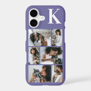 Modern 6 Pet Photo Purple
