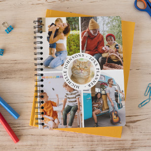 Modern 6 Photo Collage Personalised 2026 Planner