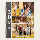Modern 6 Photo Collage Personalised Planner