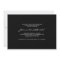 Modern 6 Photo Script Graduation Invite - Black