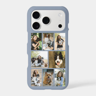 Modern 8 Pet Photo Dusty Blue