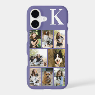 Modern 8 Pet Photo Purple