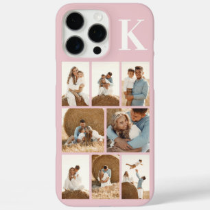 Modern 8 Photo Blush Pink iPhone 16 Pro Max Case