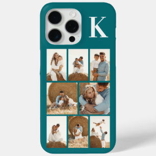 Modern 8 Photo Teal iPhone 15 Pro Max Case